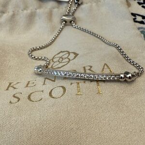 *SOLD* NWT Kendra Scott Silver Ott Bracelet Adjustable
